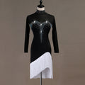 OCTLQ105 Latine femme porter Samba concours robes de danse