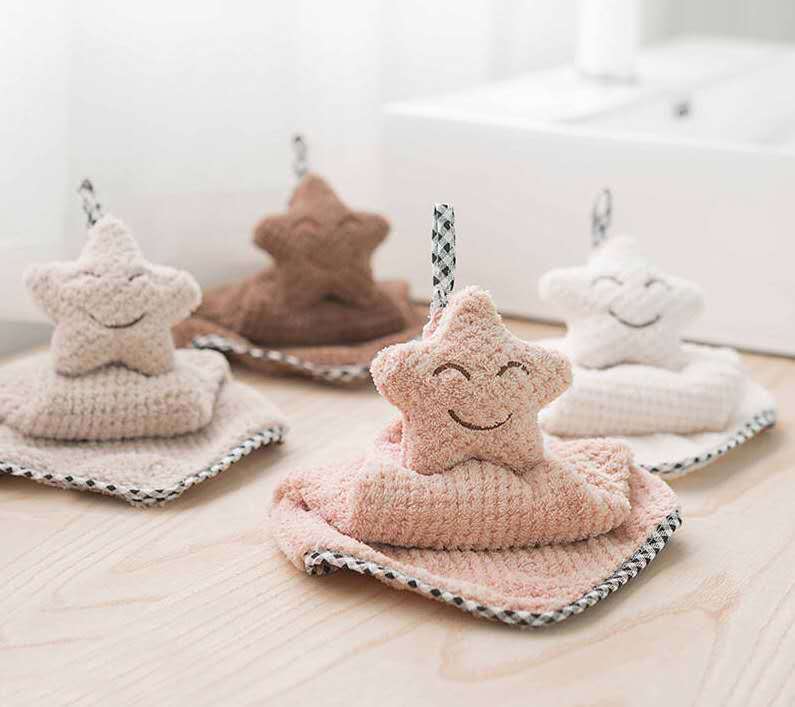 Essuie-mains de salle de bain absorbante pour enfants