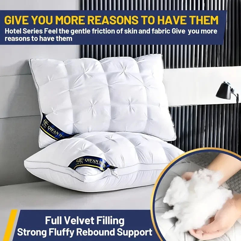 1 Pack Hôtel de luxe Oreillers Standard Queen Taille Down 5 Star