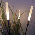 Lampe de pelouse extérieure solaire rose