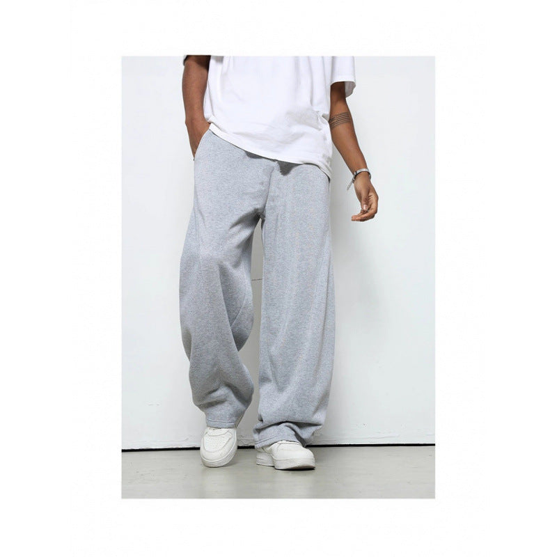 Pantalons de piste lisses pour hommes