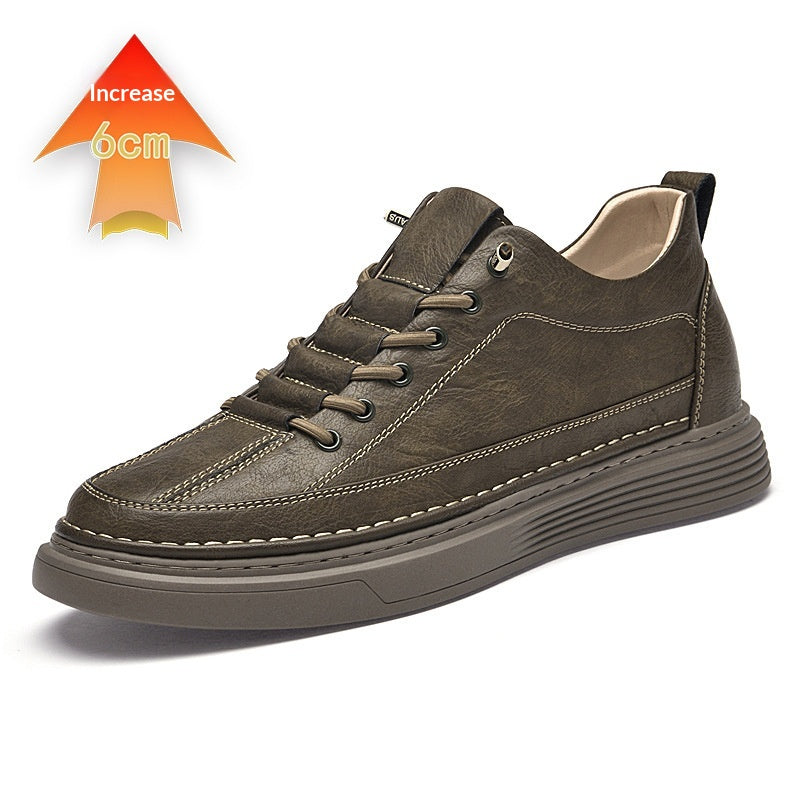 Hommes Invisible Hauteur Augmentation Chaussures Vintage Casual élégant et respirant