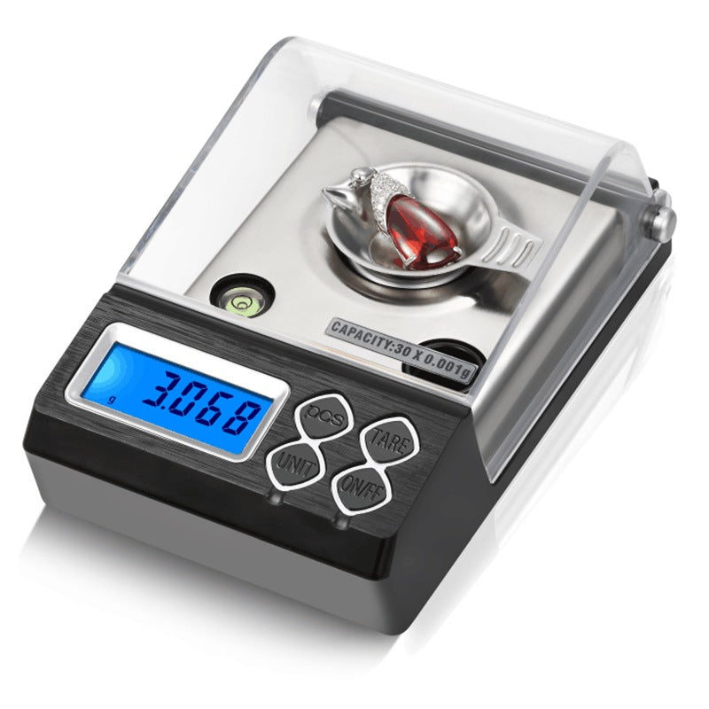 Portable 50g0001g Bijoux de haute précision Échelle d'ornement électronique