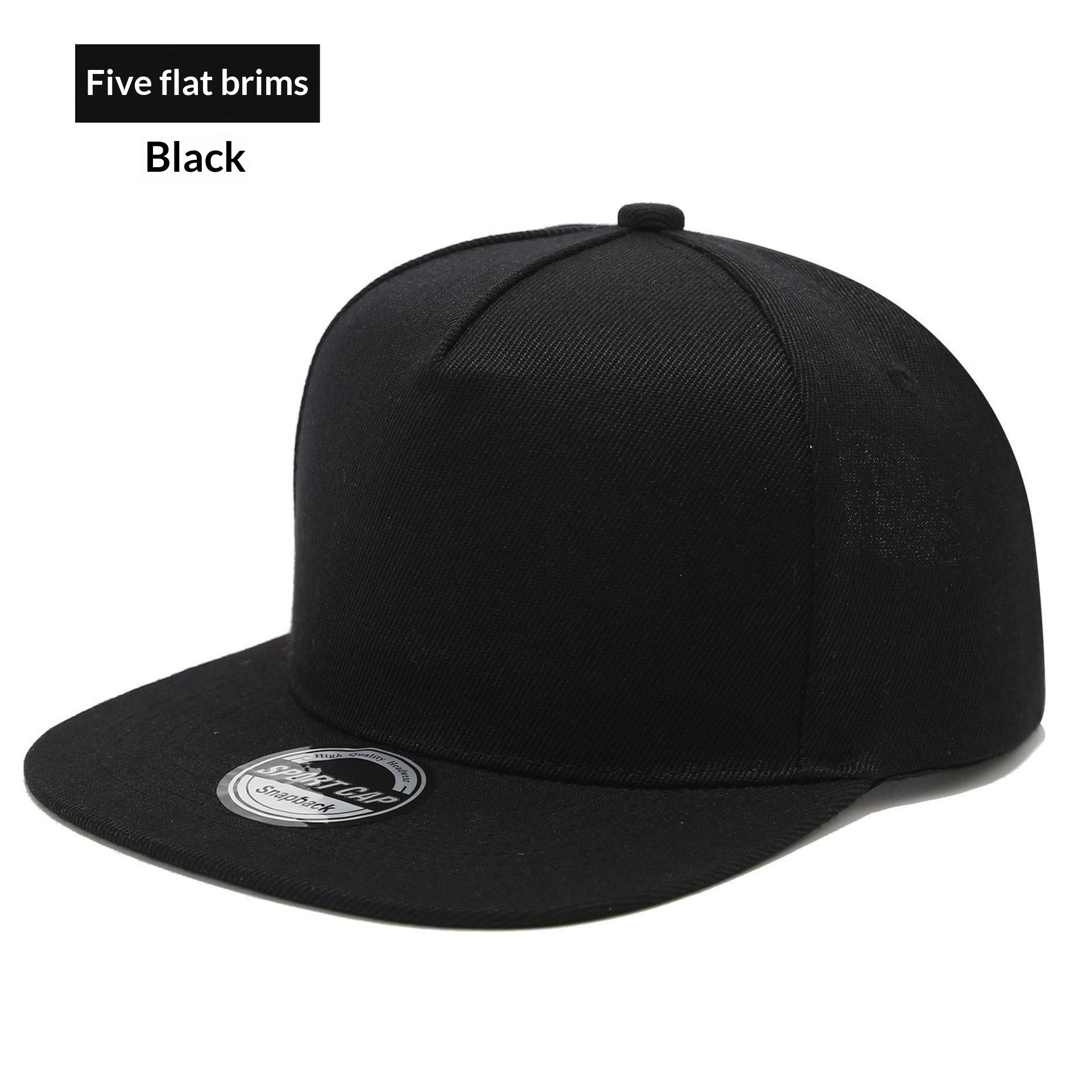 Casquette de baseball polyvalente à bord plat pour l'extérieur et la rue offrant une protection solaire