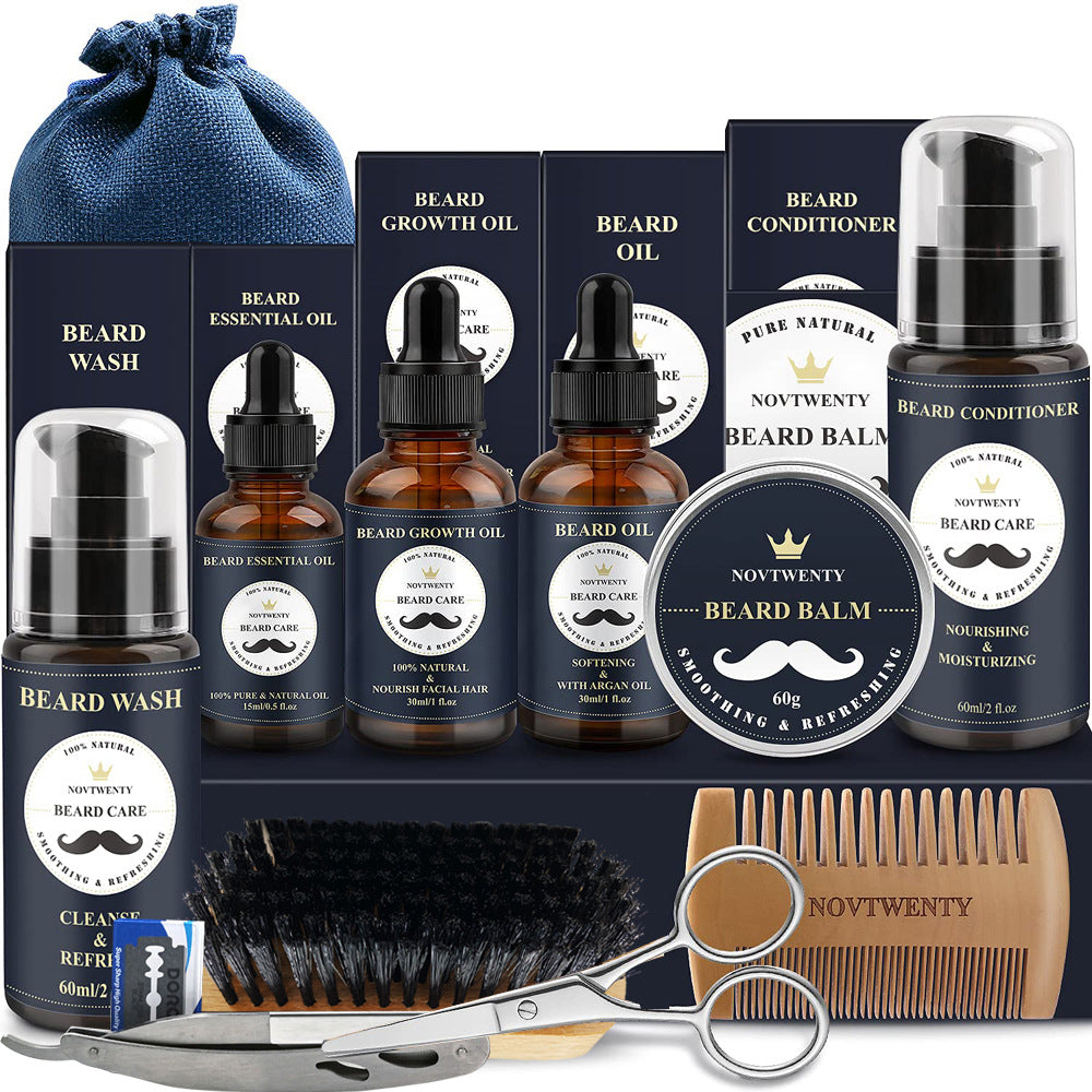 Kit d'entretien complet de la barbe