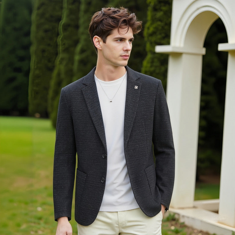 Veste de costume occasionnel pour hommes