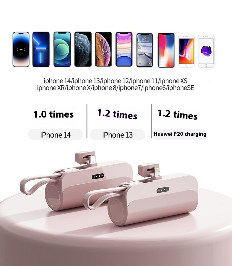 Pocket Capsule Bank Compact Portable Power Source