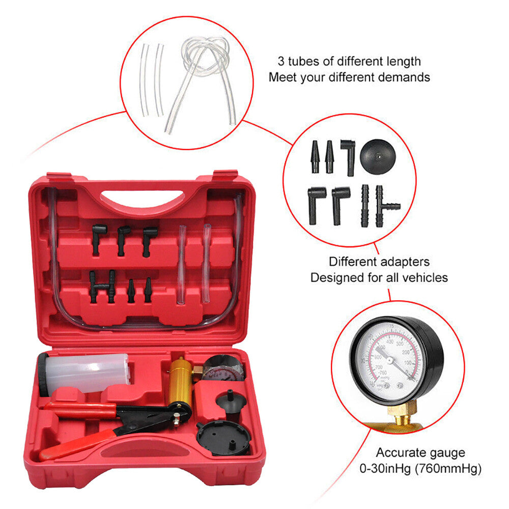 Kit de sangles de frein de pompe à pression sous vide