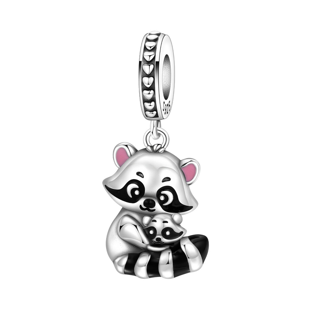 Bamboo mignon Panda bricolage perles de cuivre pendentif accessoires