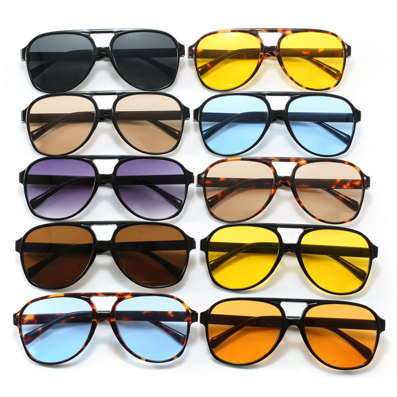 Lunettes de soleil surdimensionnées personnalisées pour femmes