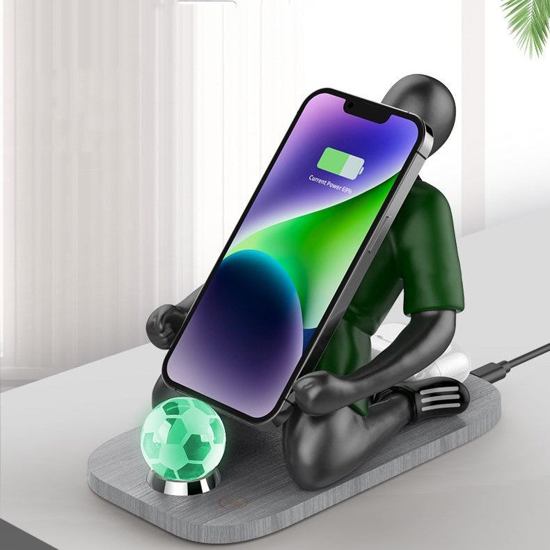 Support de chargeur sans fil 2 en 1