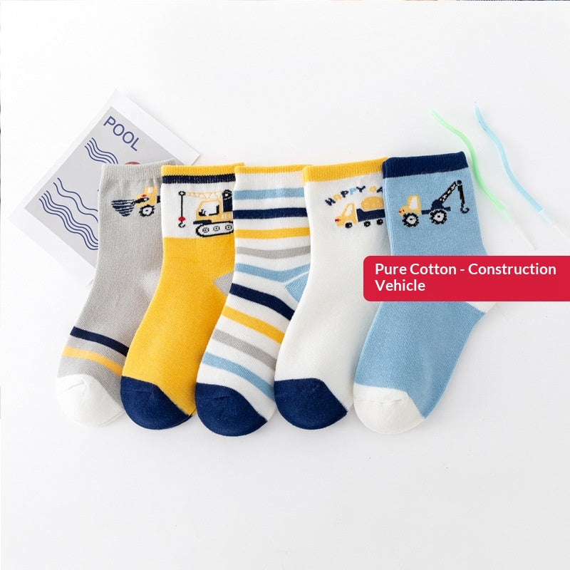 Chaussettes pour bébés d'âge moyen