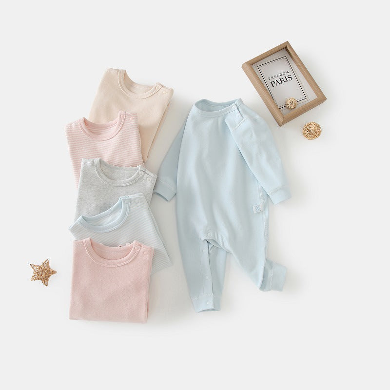 Seamless cotton pajamas