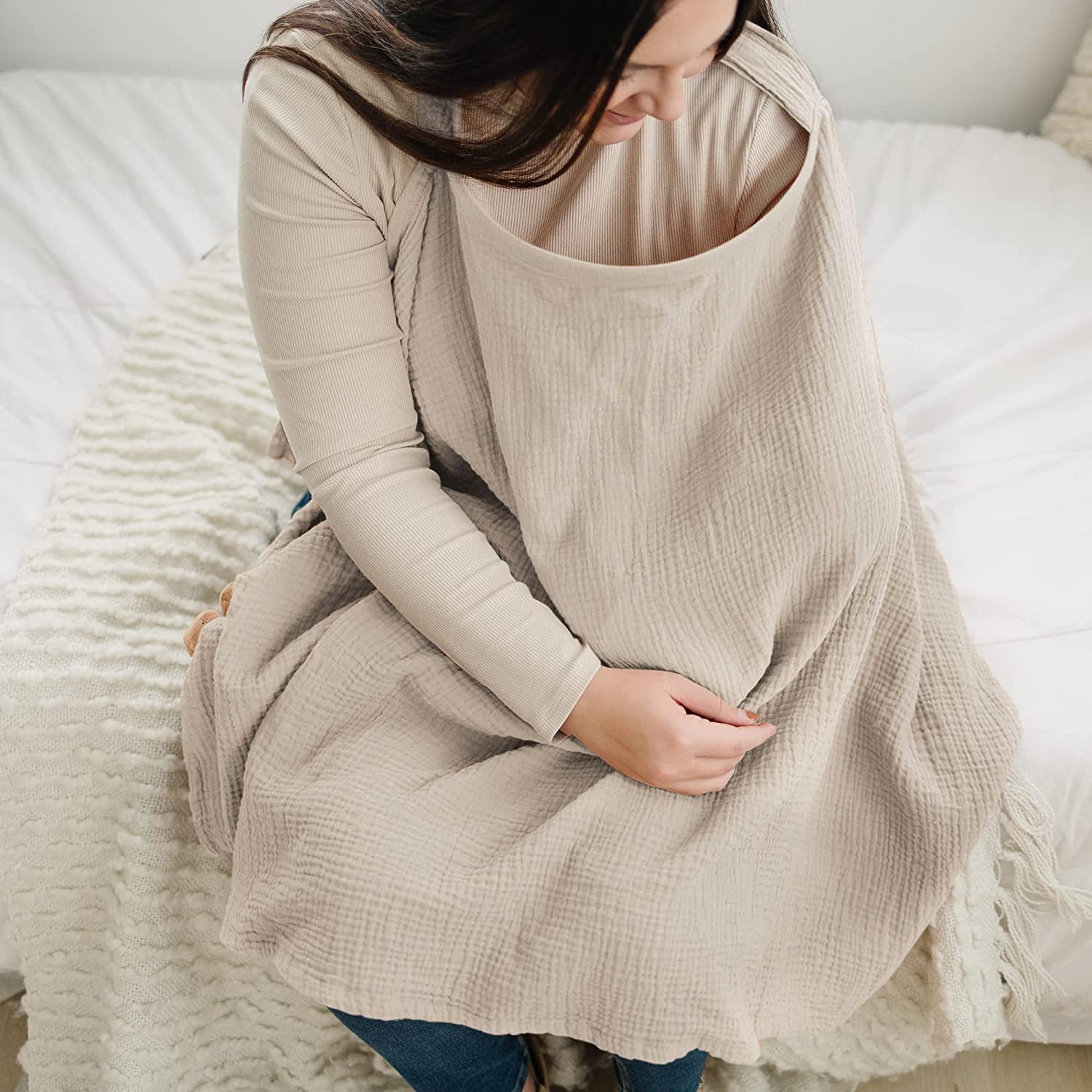 Couverture de soins infirmiers pour bébé allaitant