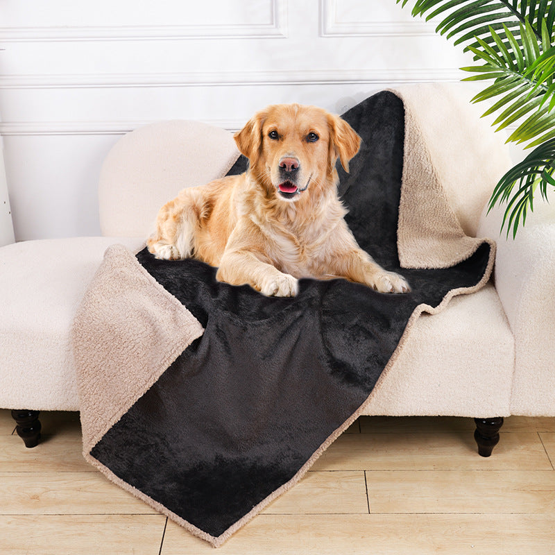 Flannel Fleece Composite Épaisseur Pet Pad