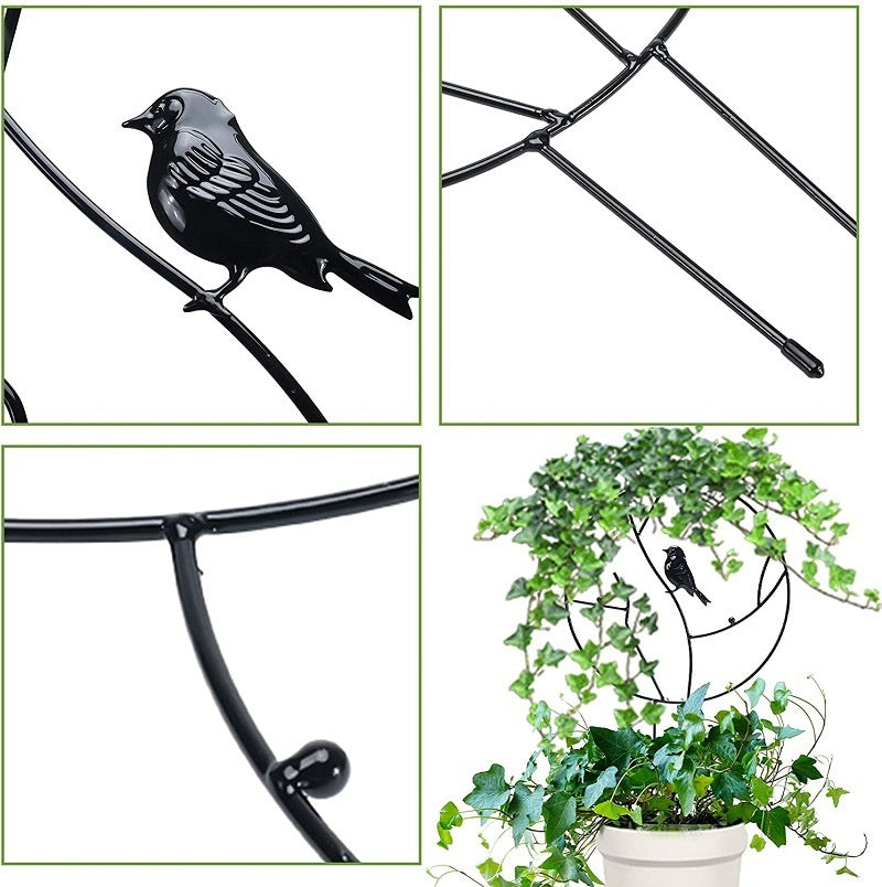 Pot Support Plant Escalade Frame Creative Flower Support Arrangement Fleur Escalade Vine