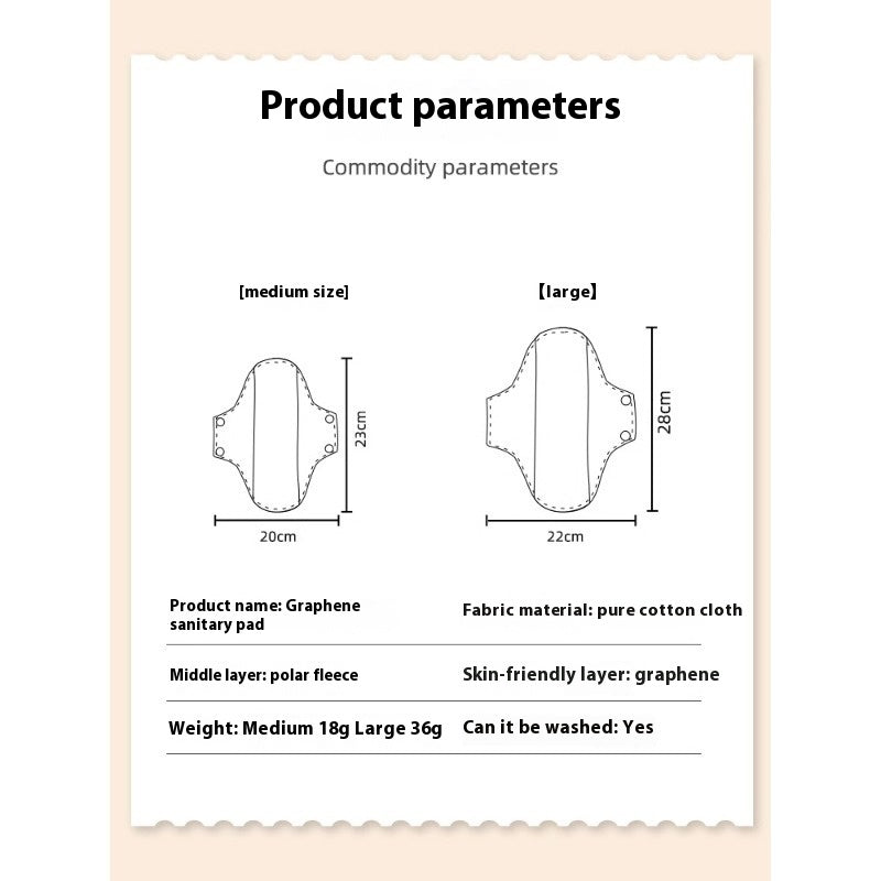 Tapis de protection Graphene Lavable Coton pur pour les personnes âgées