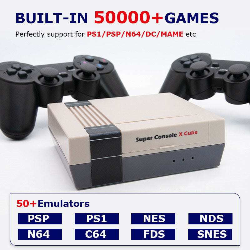 Rétro Console Super Console Classic Rouge et Blanc Machine