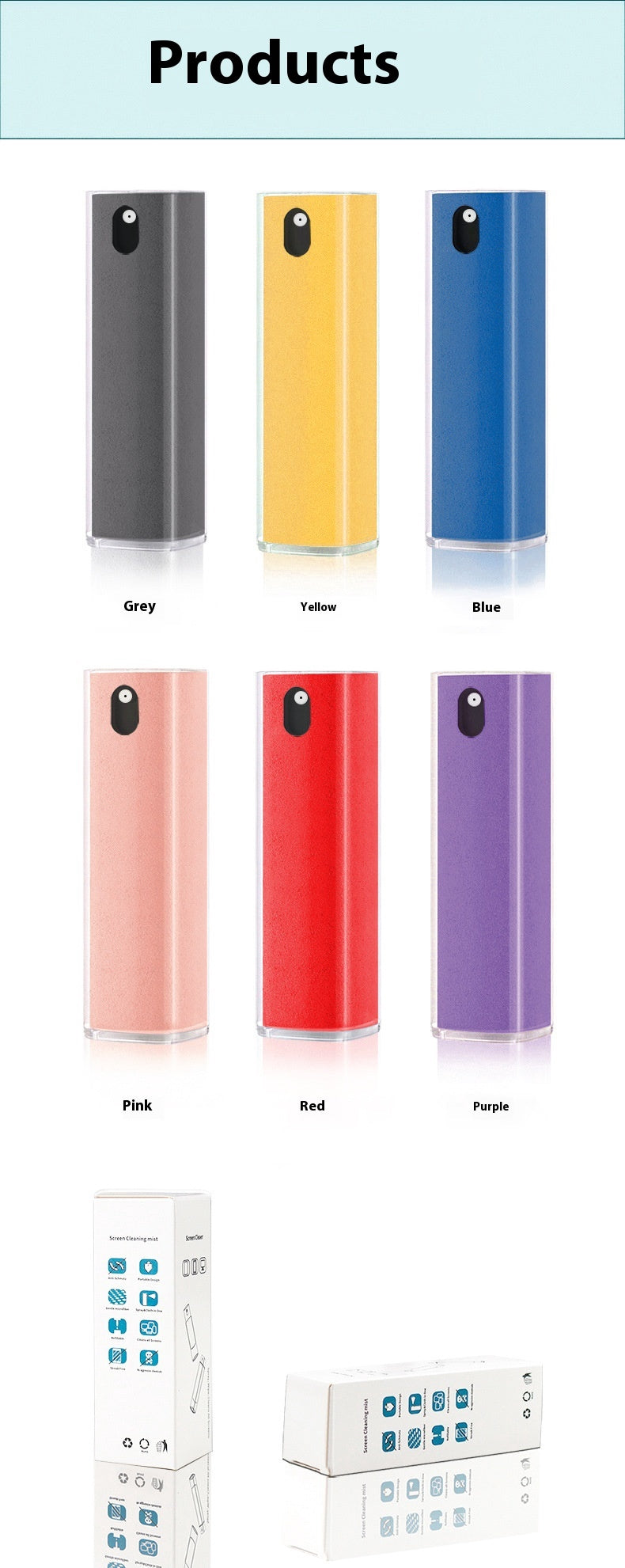 Nettoyeur d'écran de téléphone portable de nettoyage de tablette LCD