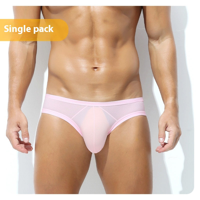 Sexy Back Hollow hommes slips faible taille sexy Trois dimensions