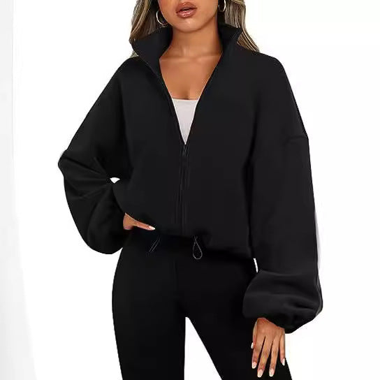 European And American Export Vêtements pour femmes Amazon populaire polaire polaire veste de sport St
