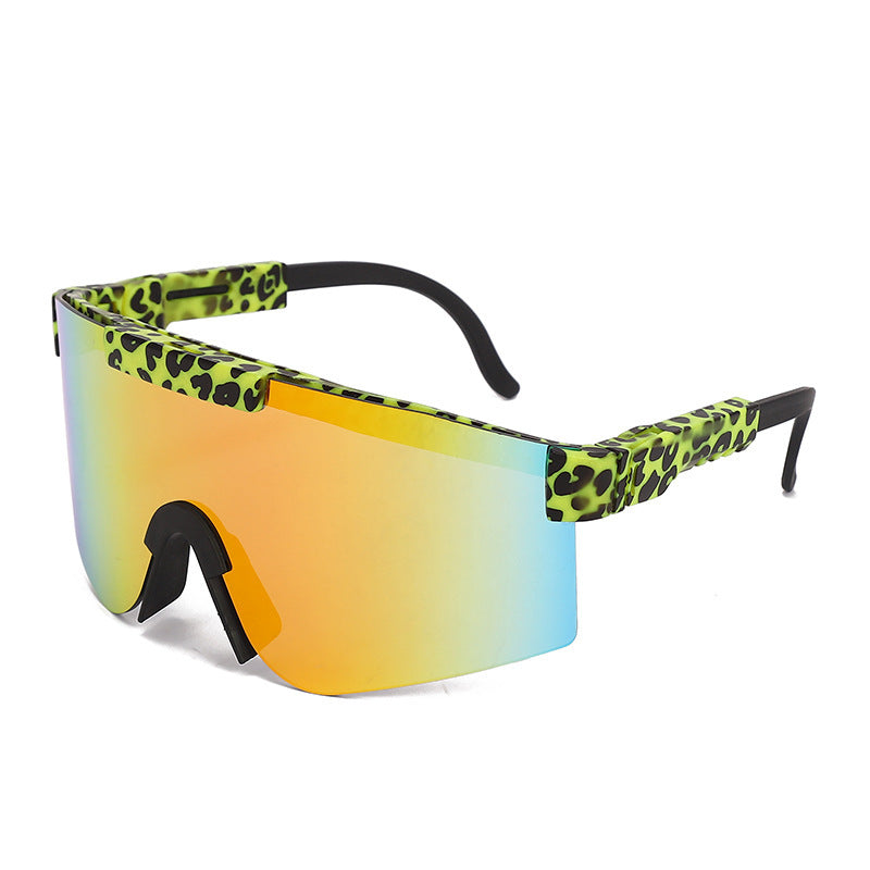 Vélo Sports de plein air Lunettes de soleil Revêtement coloré