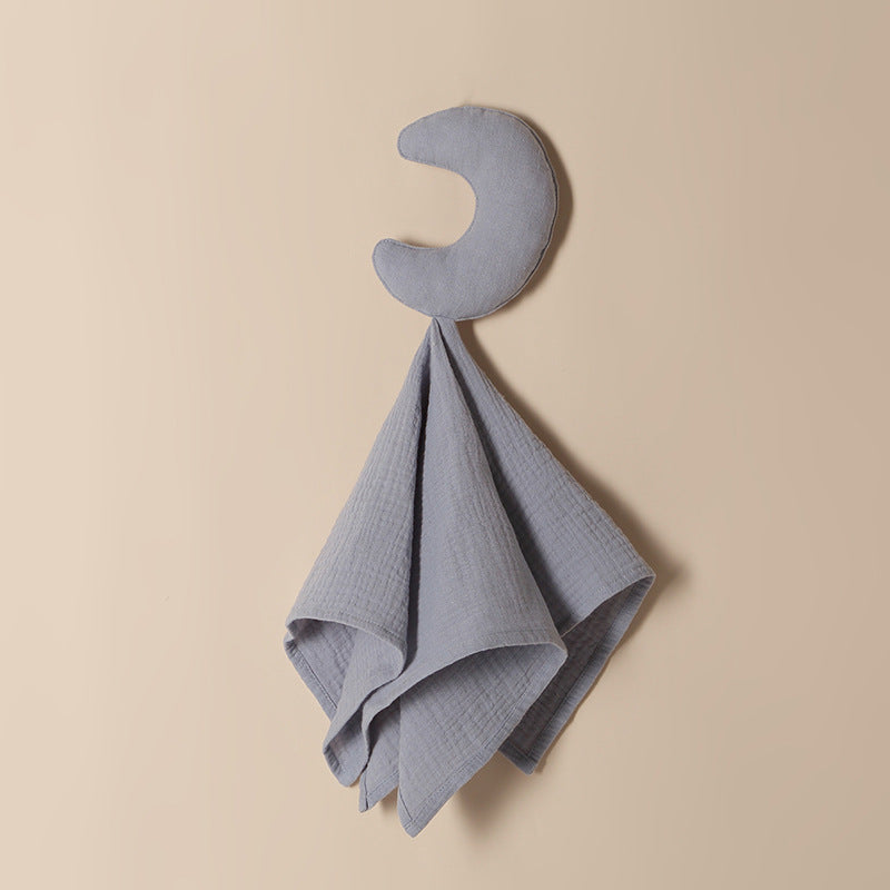 Serviette époustouflante en coton Gauze-1 an bébé Coax Nap Sleep Hand Puppet