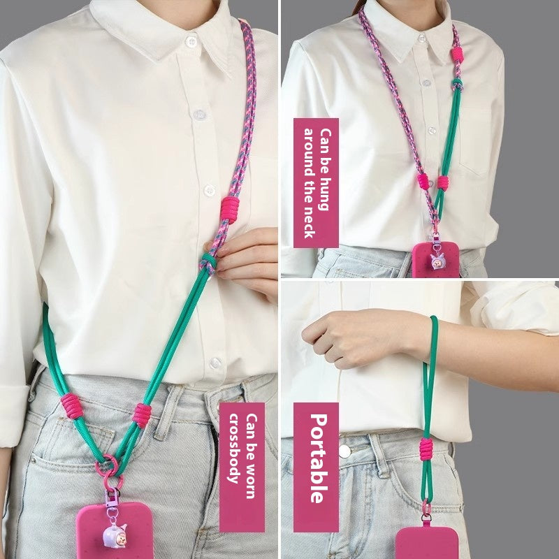 Téléphone portable Lanyard Crossbody Wrist réglable