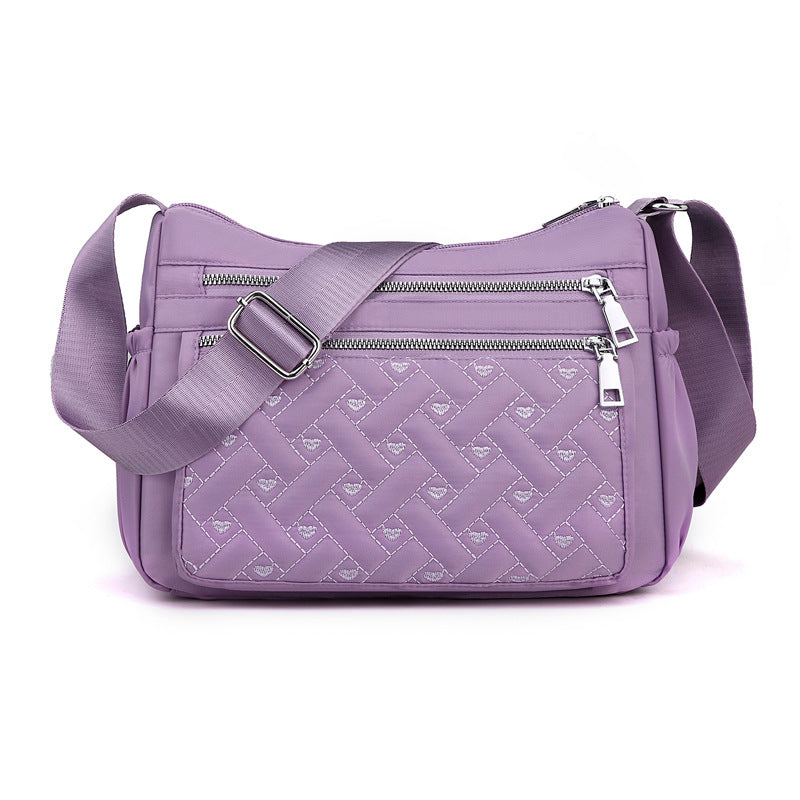 Sac transversal à grande capacité portable pour femmes