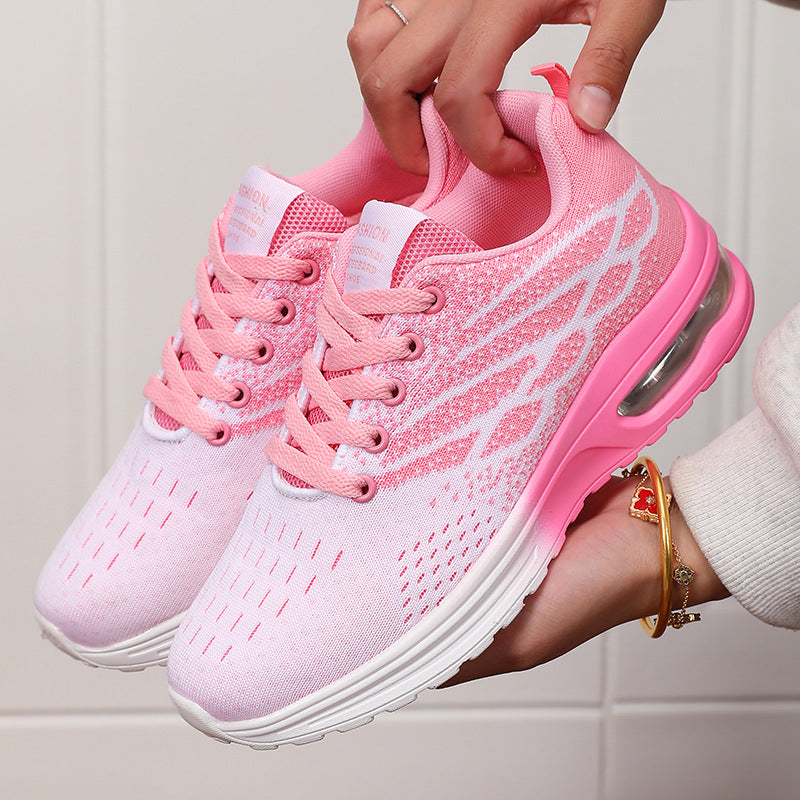 Flyknit Mesh Respirant Bas-top Sneakers Coussinés Soft-soled