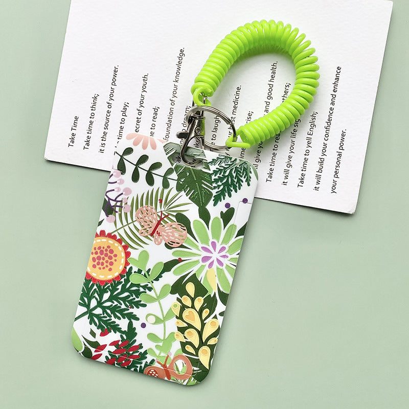 Série de plantes vertes Couverture de lanyard de mode simple