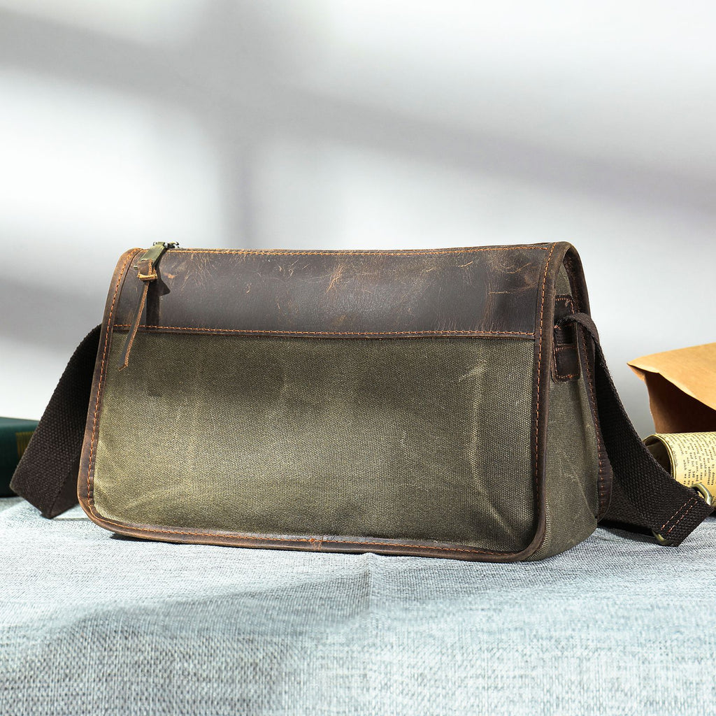 Sac de corps Cowhide haute capacité pour hommes haut de gamme