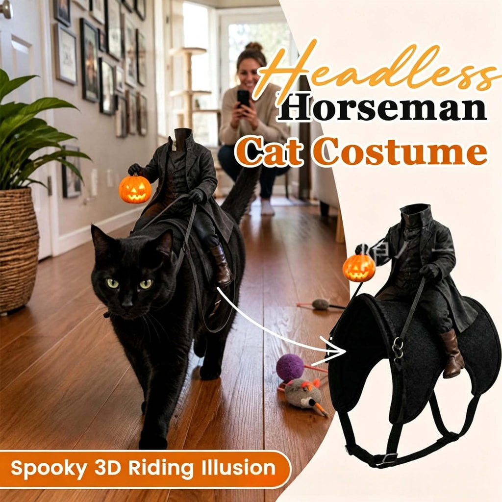 Costume de chat sans tête d'Halloween
