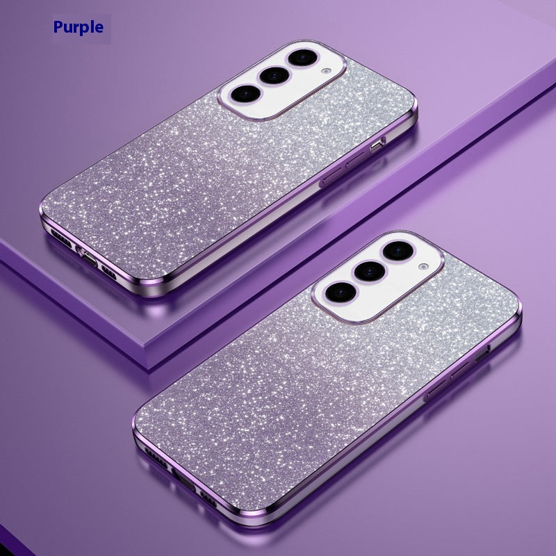Couverture de protection graduée pour boîtier de téléphone électroplaçant