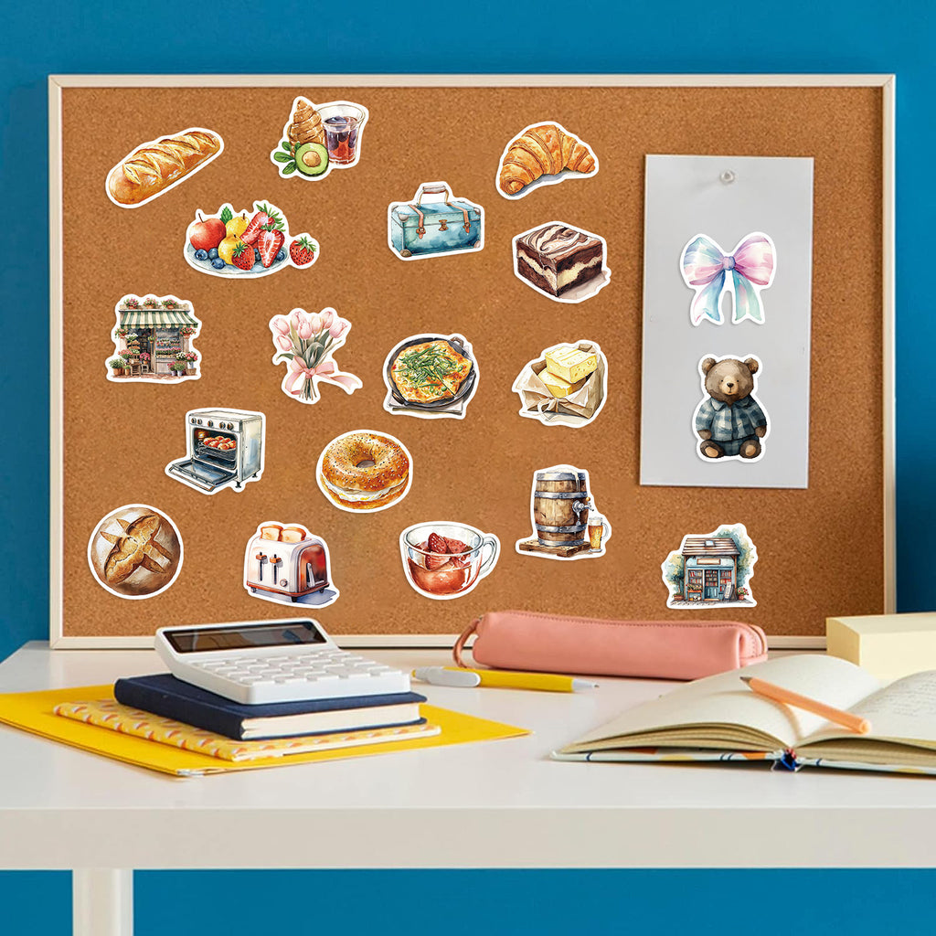 50 Stickers Graffiti Cartoon Long Holiday Life