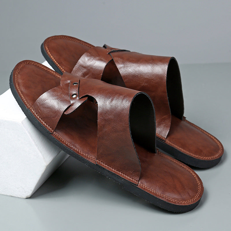 Sandales de plage vintage européennes et américaines pour hommes