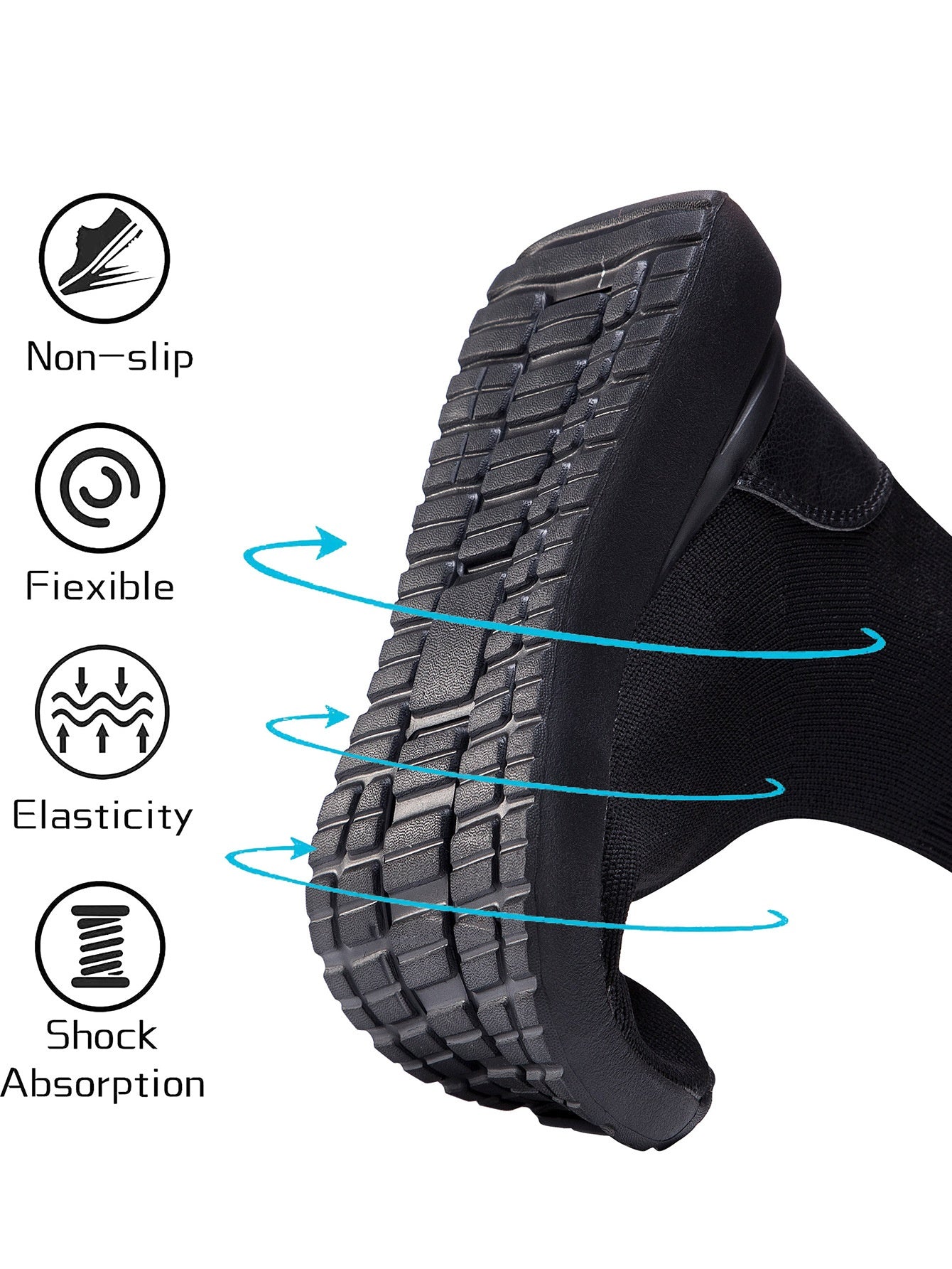 Chaussettes extensibles haut de gamme Chaussettes en cheville Chaussures respirantes