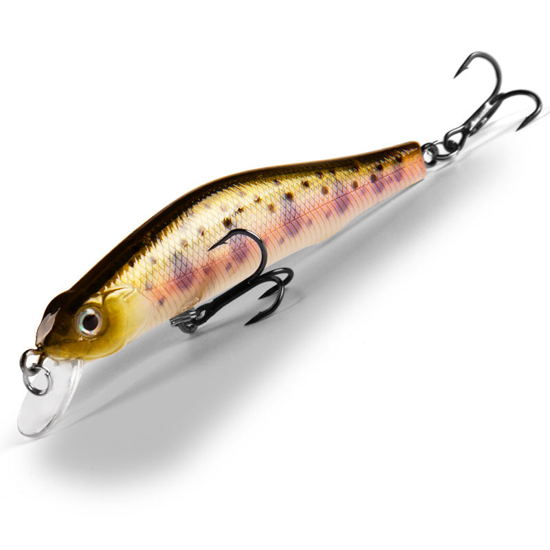 Long S 80mm8.5g Lure magnétique de pêche en eau douce