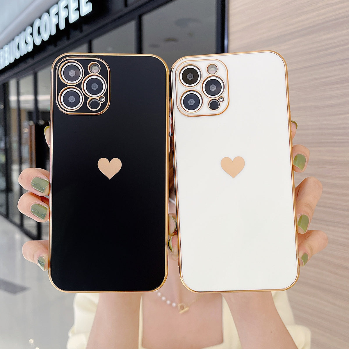 Électroplaquage givré petit amour pour Xs78p couple