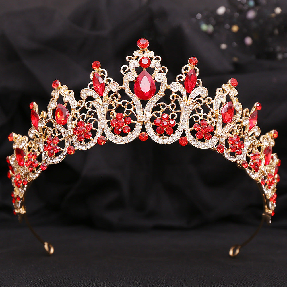 Tête de mariée en cristal européen et américain