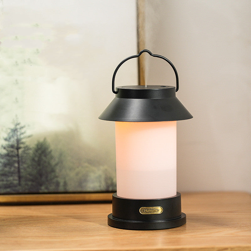 Humidificateur d'arôme rétro sans fil avec lampe LED