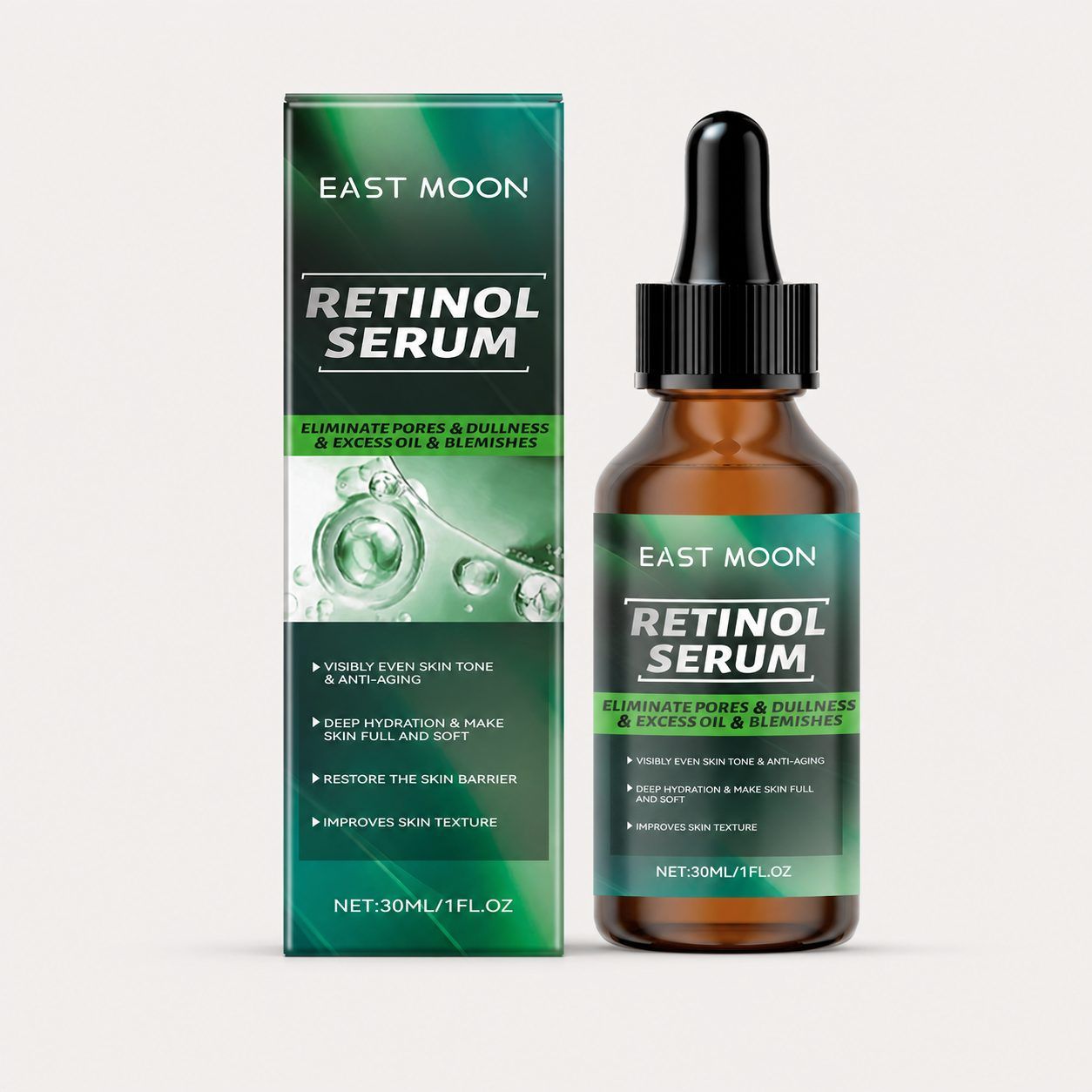 Sérum hydratant du visage du rétinol MOON EST