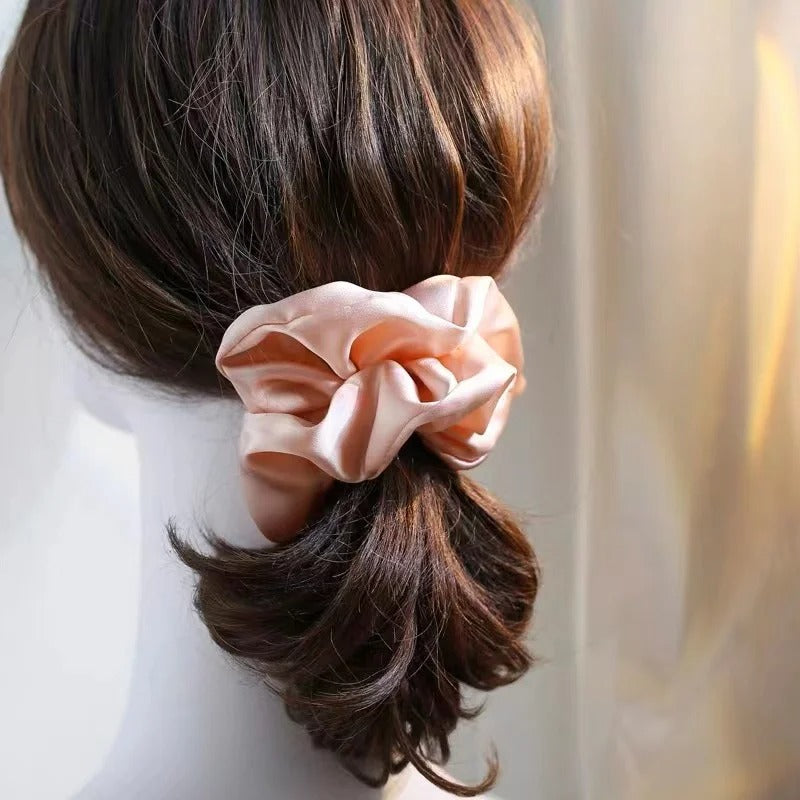 Soie pure Soie Grandes bandes de cheveux en soie