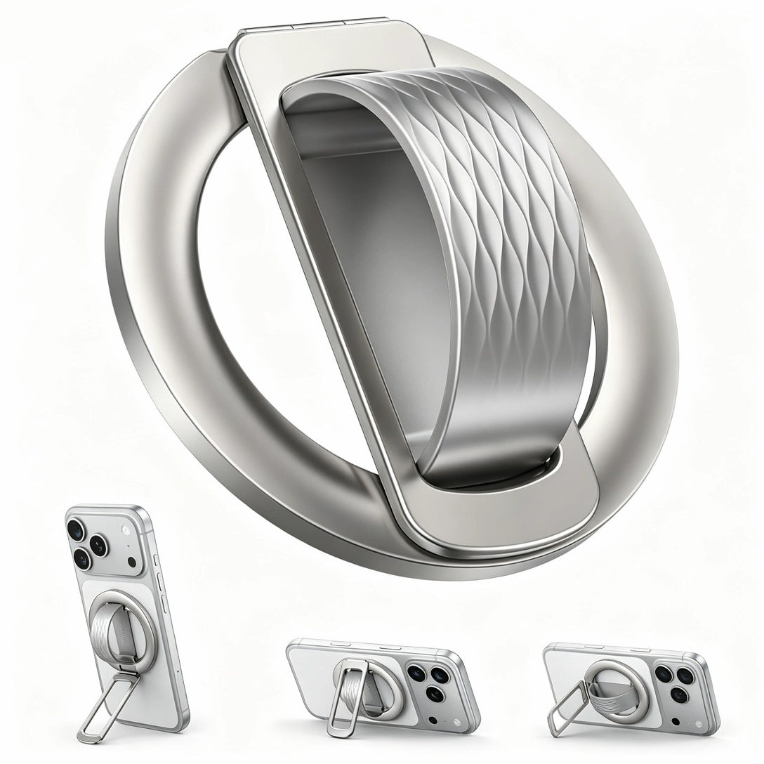 Support de bureau magnétique ultra-mince en alliage de zinc
