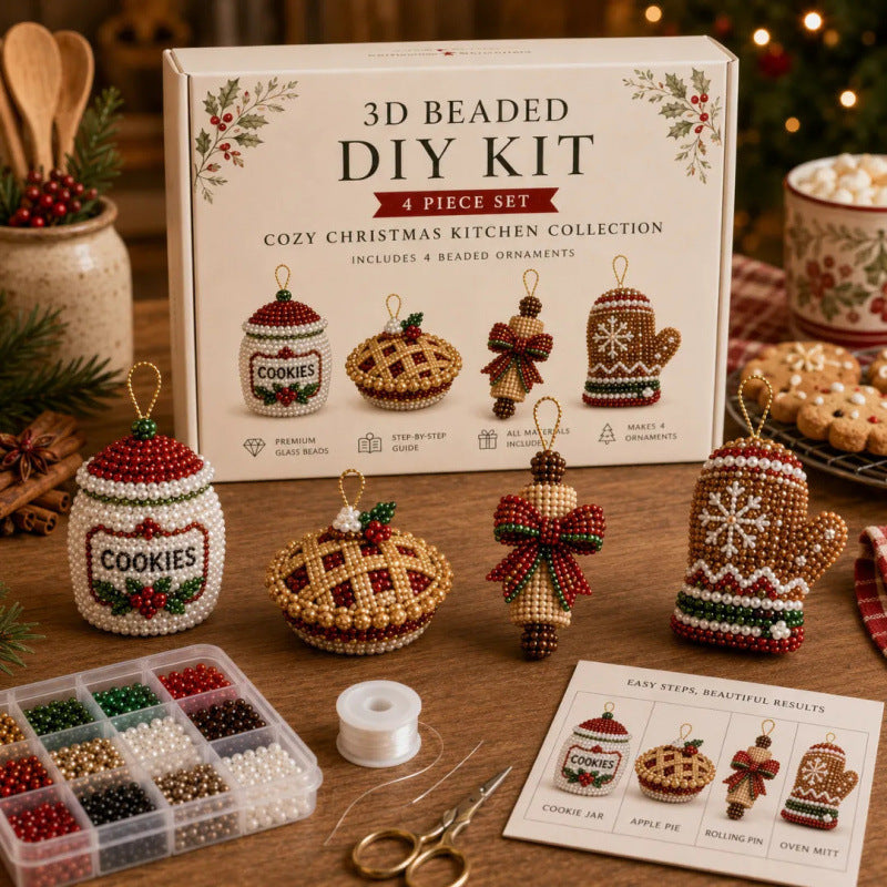 3D Perles Icônes de Noël Kit de bricolage