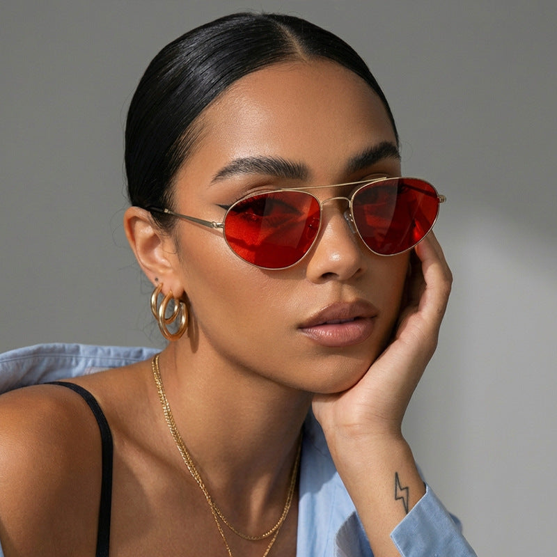 Lunettes de soleil Aviator européennes et américaines