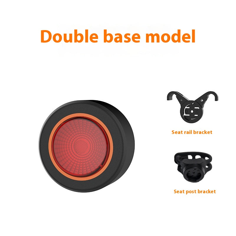 Bicycle Light Double Bracket Intelligent Brake Taillight
