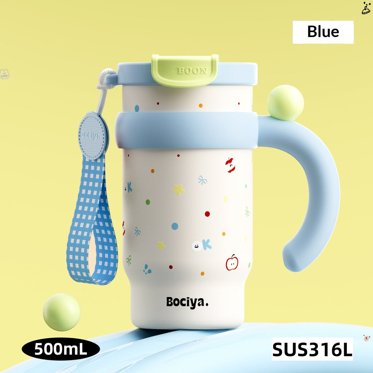 Stainless steel cup for women