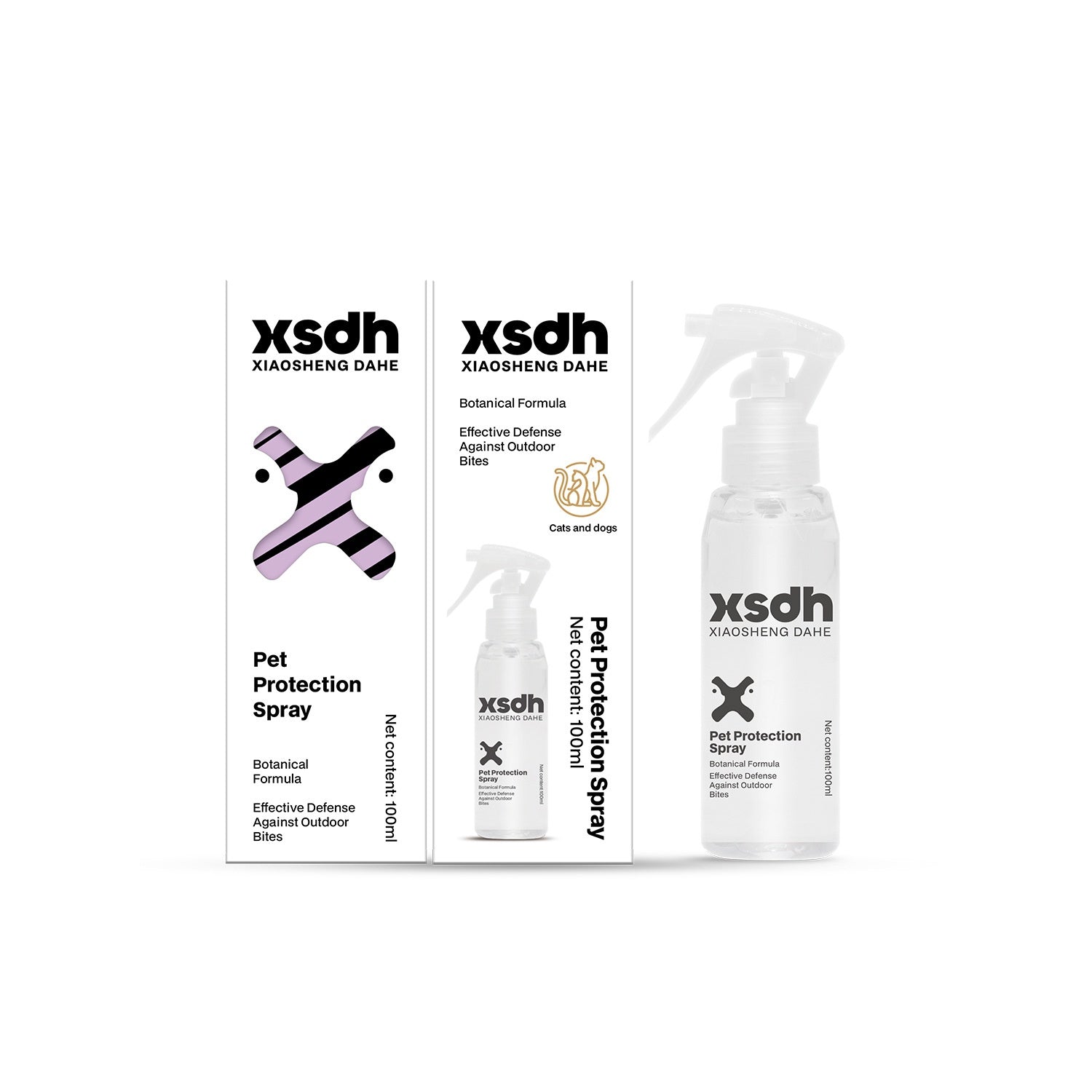 Vaporisateur de protection extérieur pour chiens