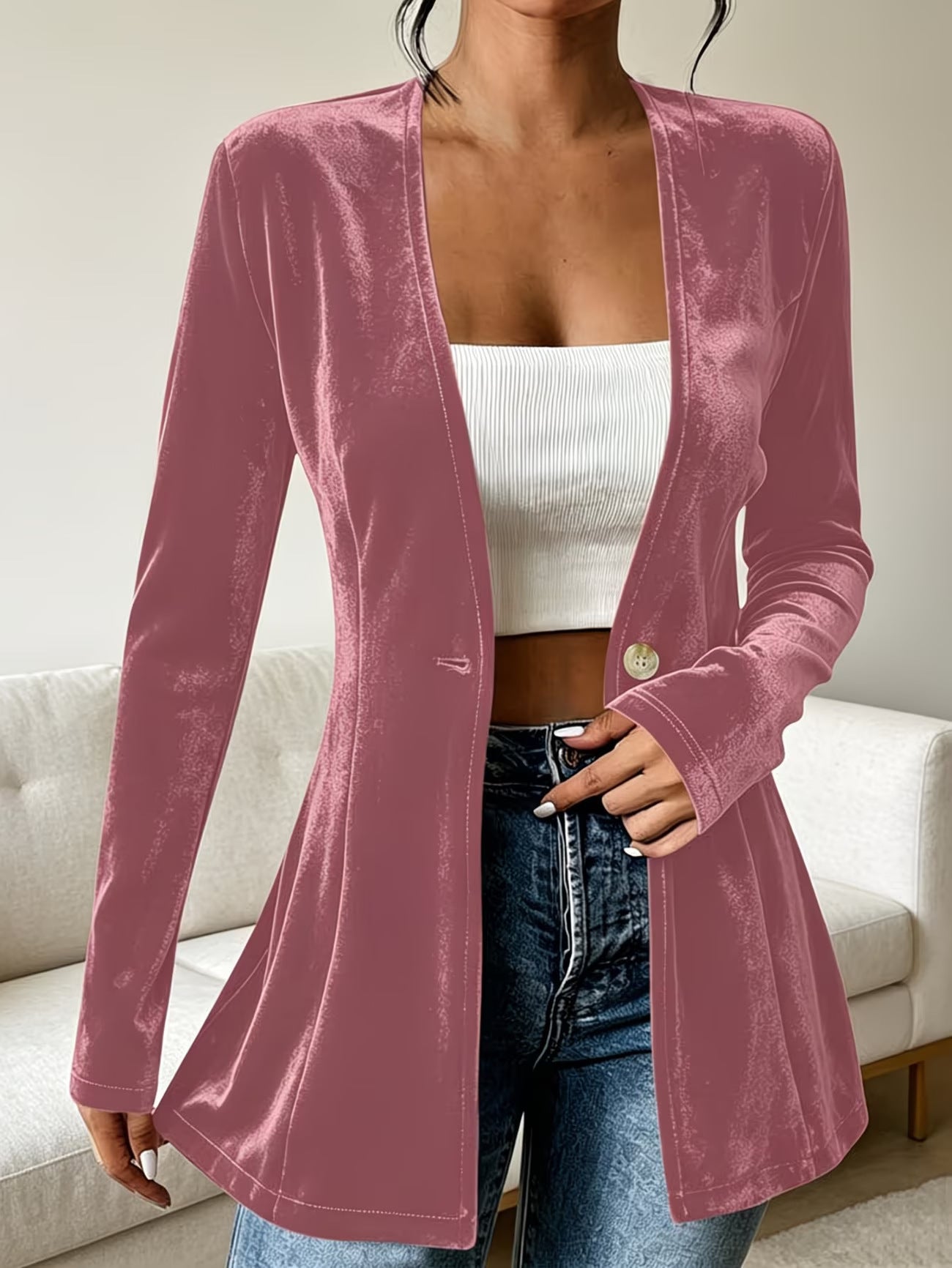 Veste Blazer de style européen et américain